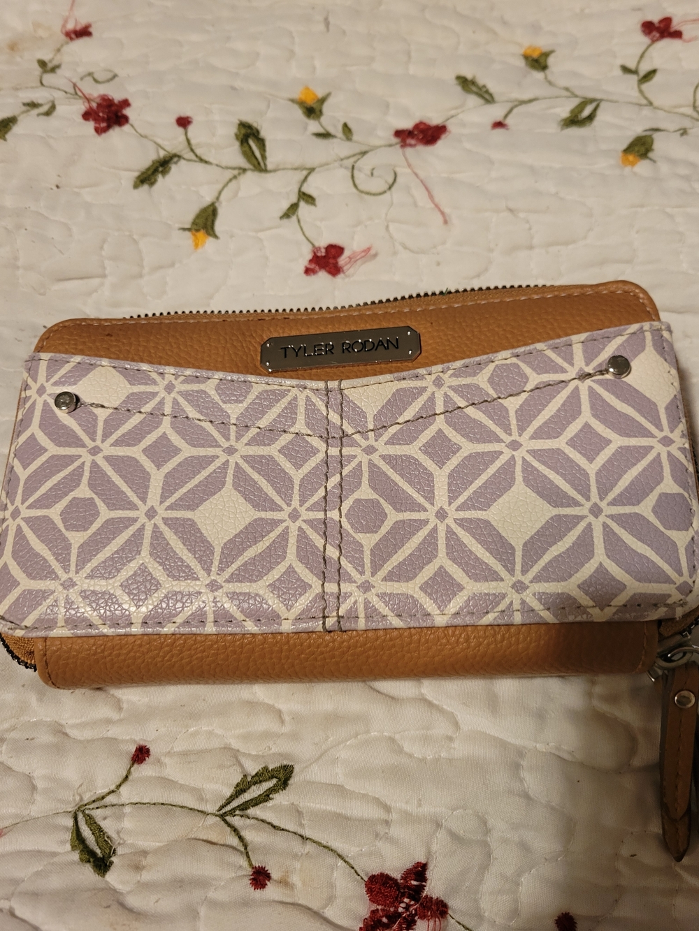 Tyler Rodan Lavender Geo Wallet